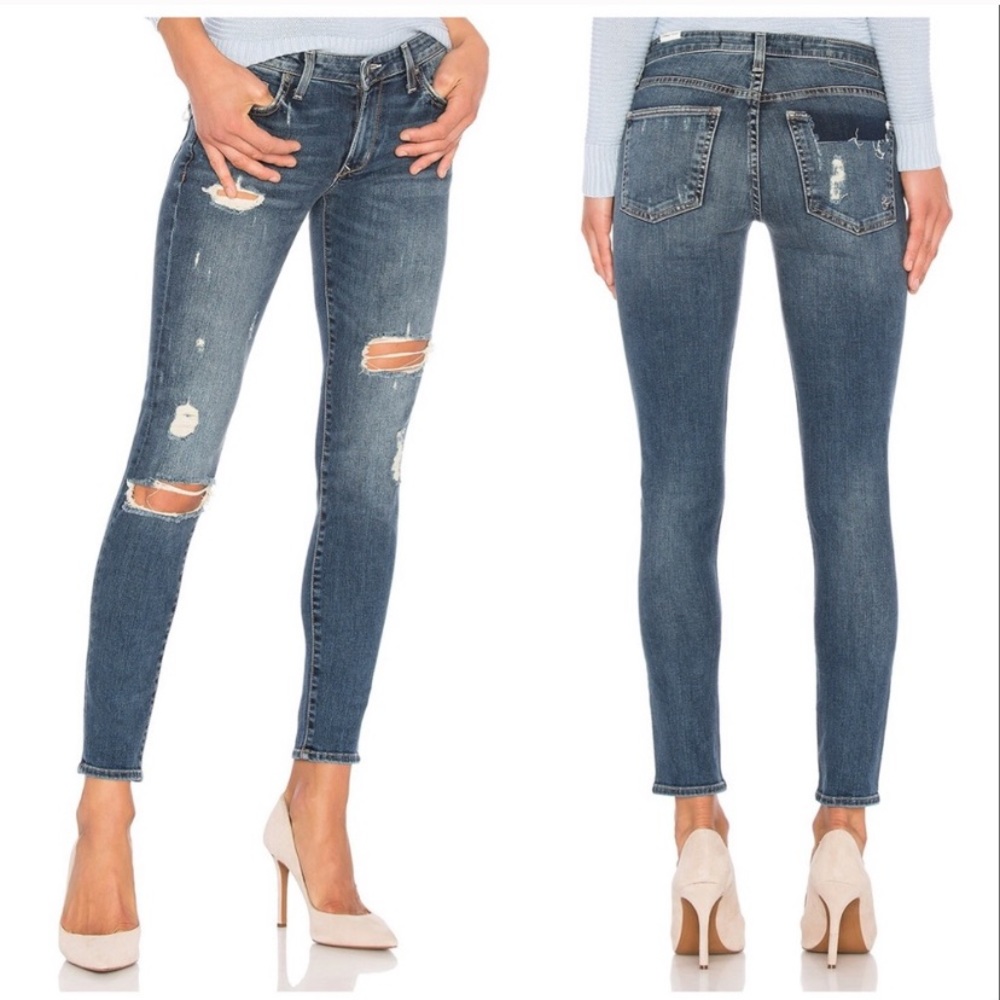 Lovers + Friends | Ricky Skinny Jeans Distressed